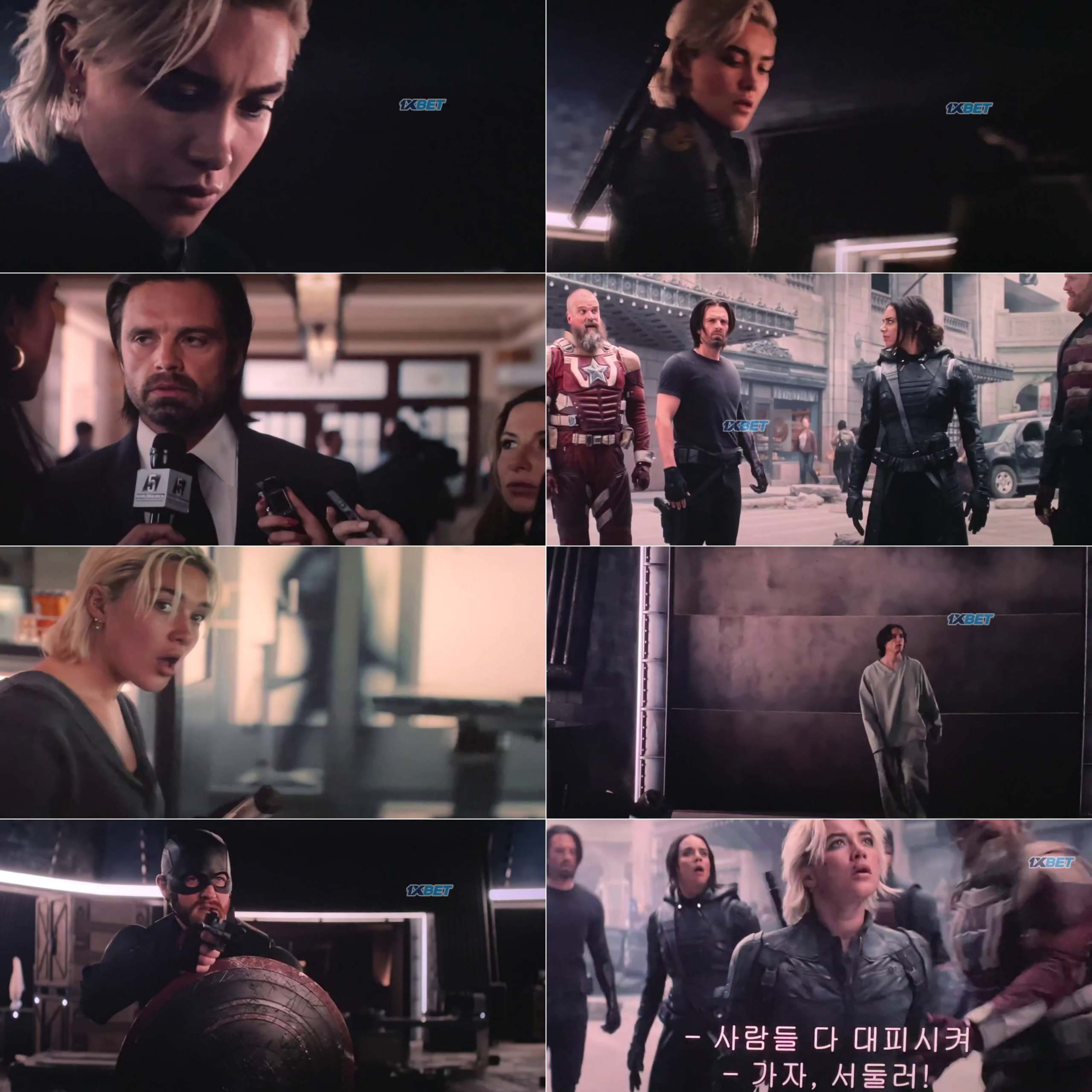 Thunderbolts (2025) MCU Hindi Dubbed Movie PreDvD screenshot