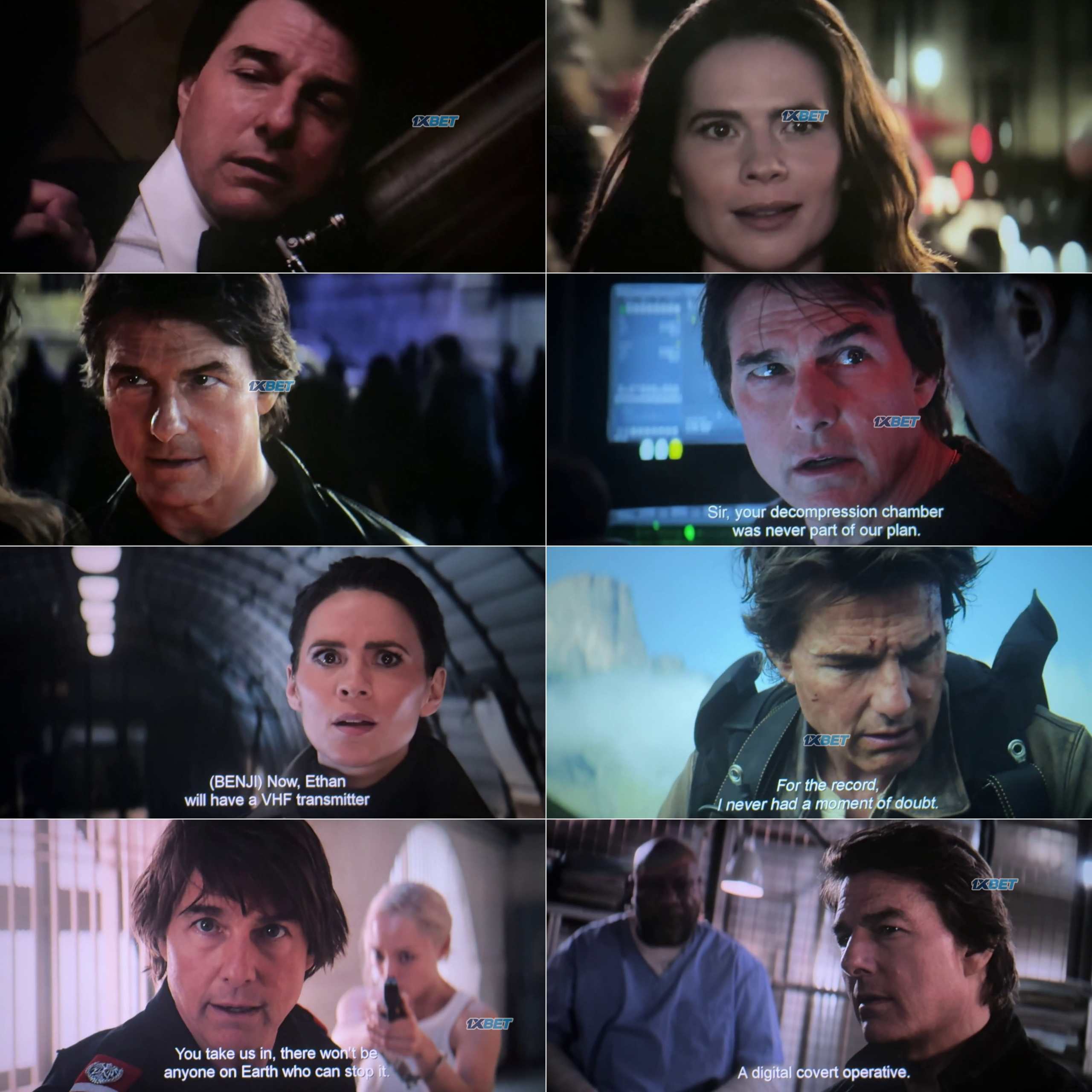 Mission Impossible – The Final Reckoning (2025) Hollywood Hindi Movie PreDVD screenshot