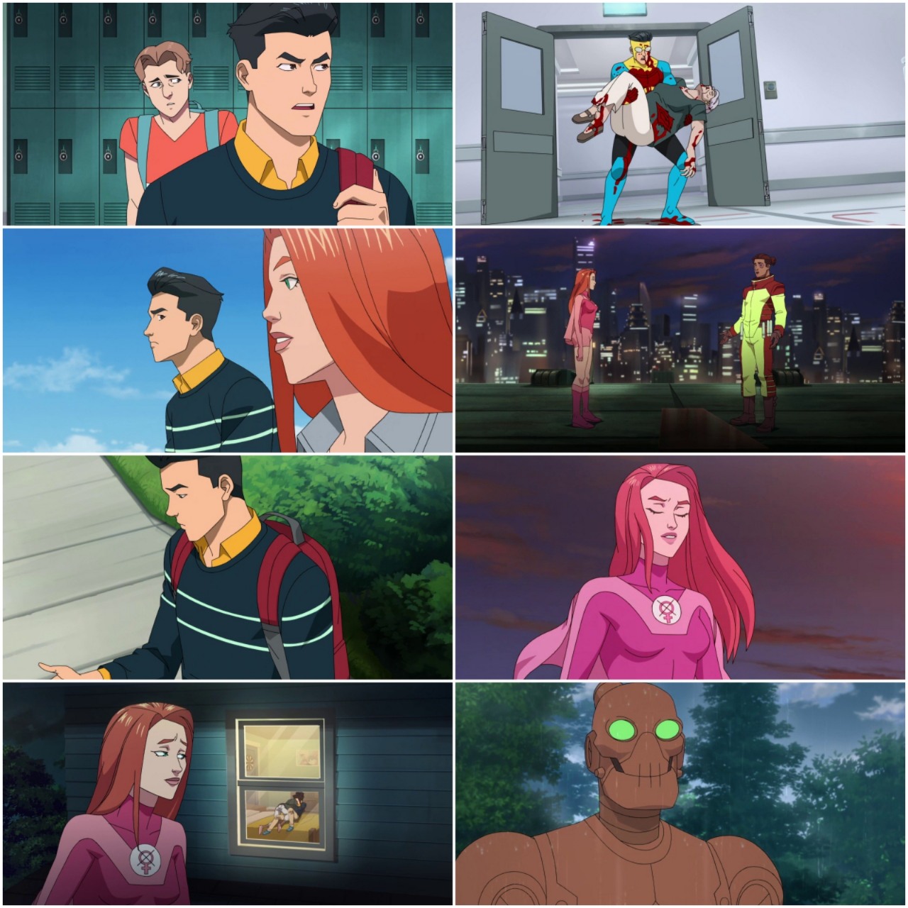 Invincible S1 (2023) {Hindi + English} Dual Audio Animated Complete Web Series HEVC ESub screenshot