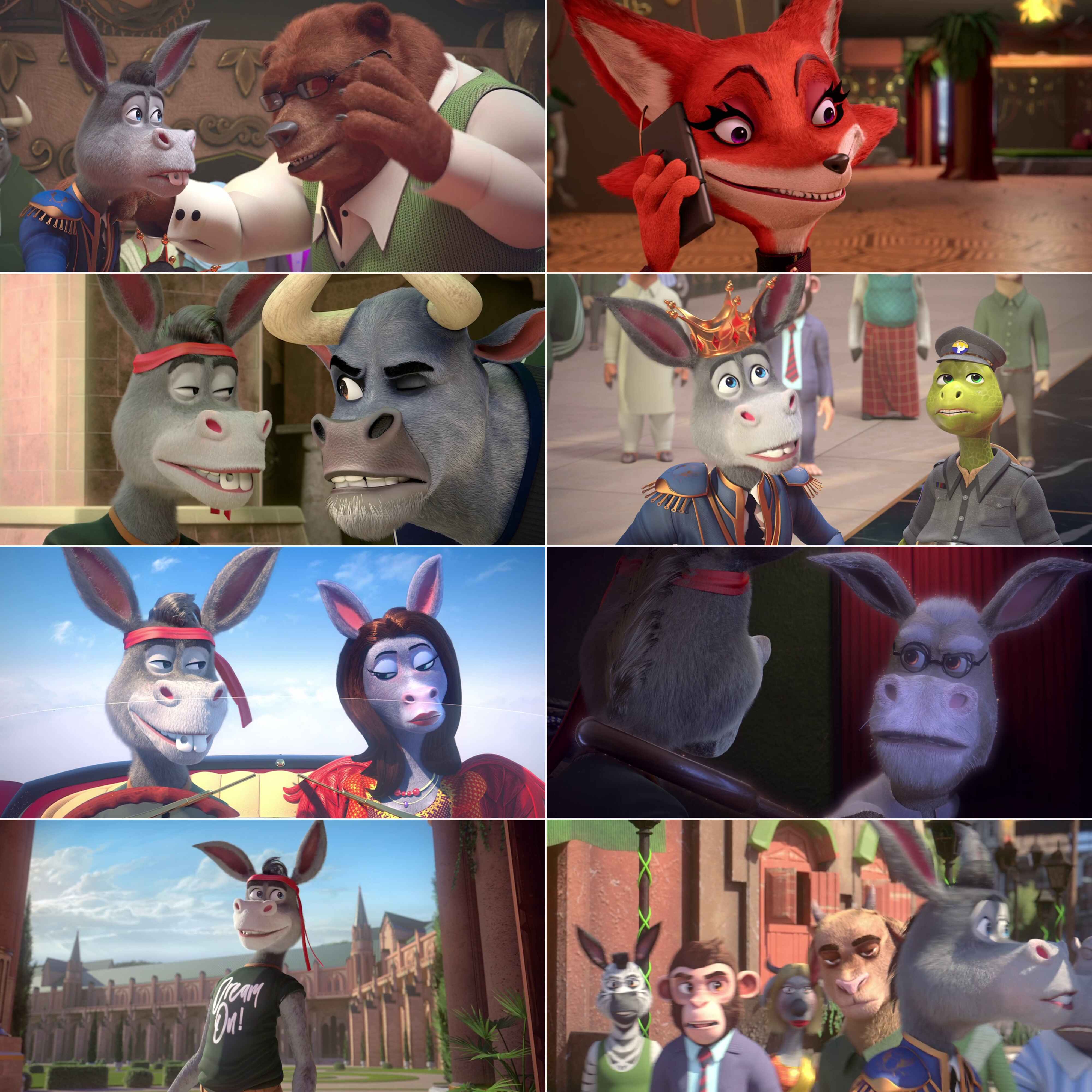 The Donkey King (2018) (Hindi + English) Dual Audio Animated Movie HD ESub screenshot