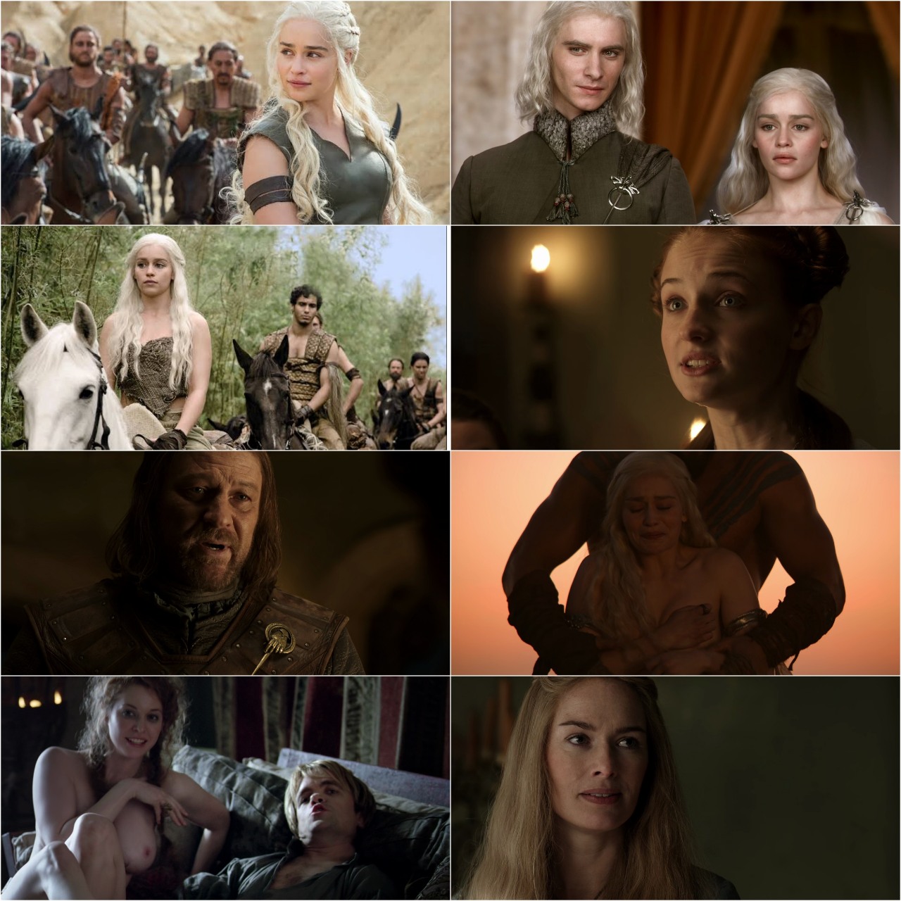 Game of Thrones S1 (2011) {Hindi +English} Dual Audio Completed Web Series HEVC BluRay ESub screenshot