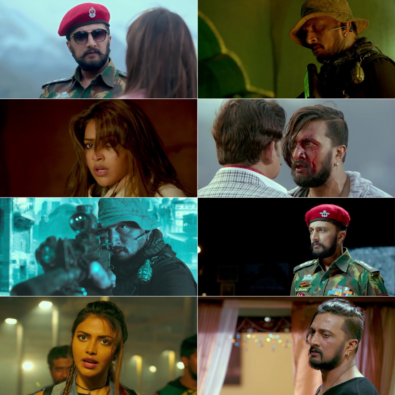 Hebbuli (2017) {Hindi + Kannada} Dual Audio UnCut Movie HD ESub screenshot