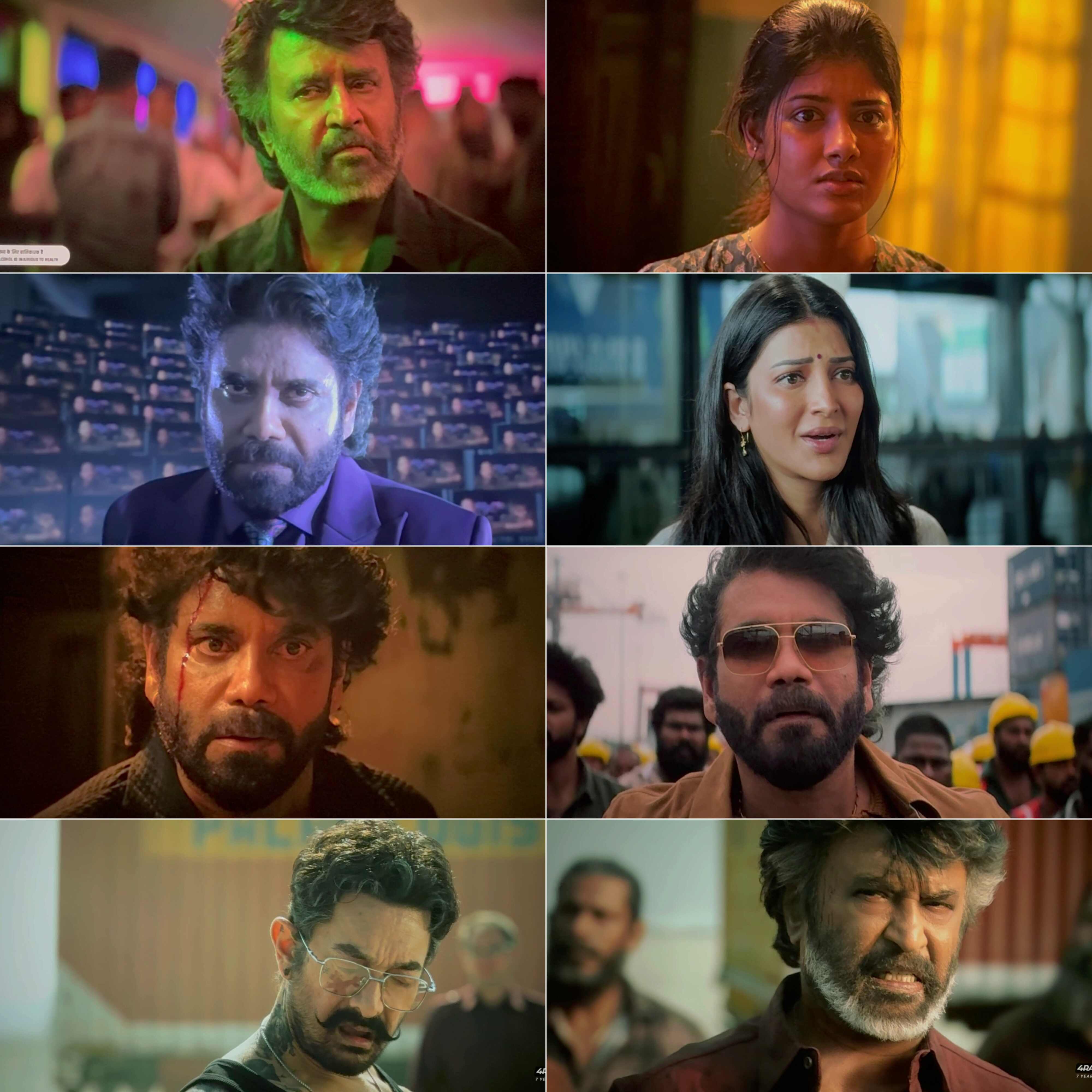 Coolie (2025) South Hindi Dubbed Movie HQCam screenshot