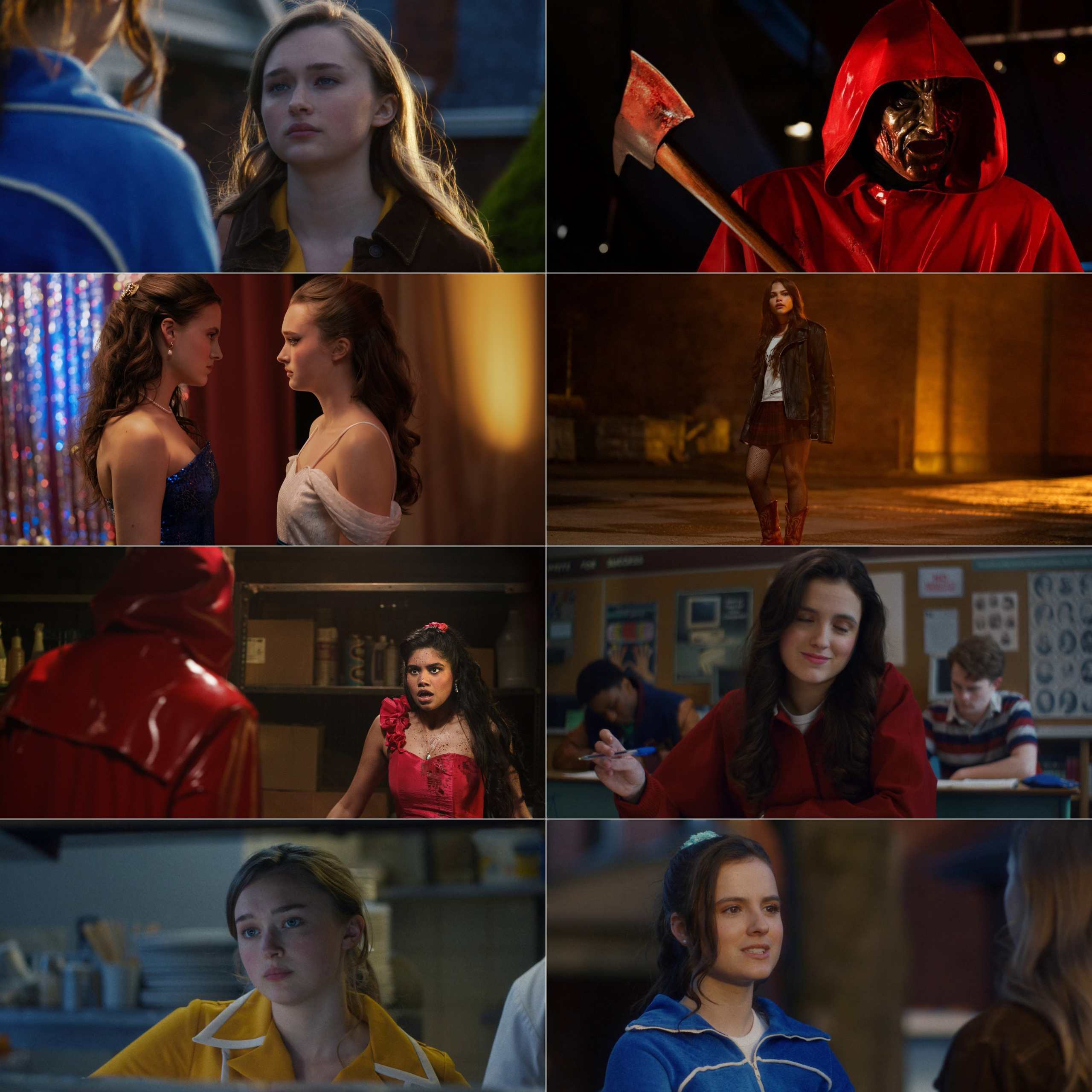 Fear Street - Prom Queen (2025) (Hindi + English) Dual Audio Hollywood Movie HD ESub screenshot