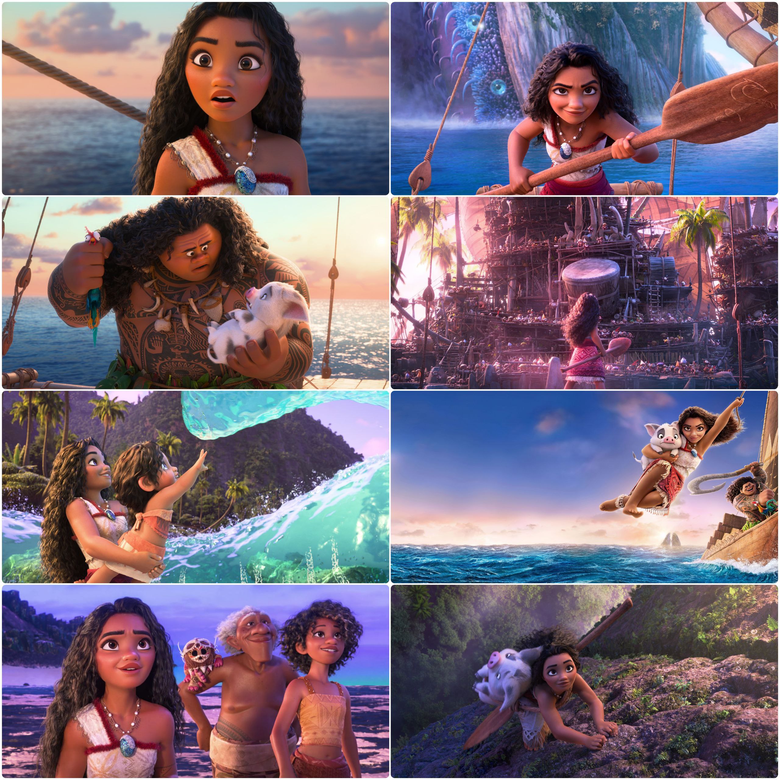 Moana 2 (2024) (Hindi + English) Dual Audio Animated Movie HD ESub screenshot