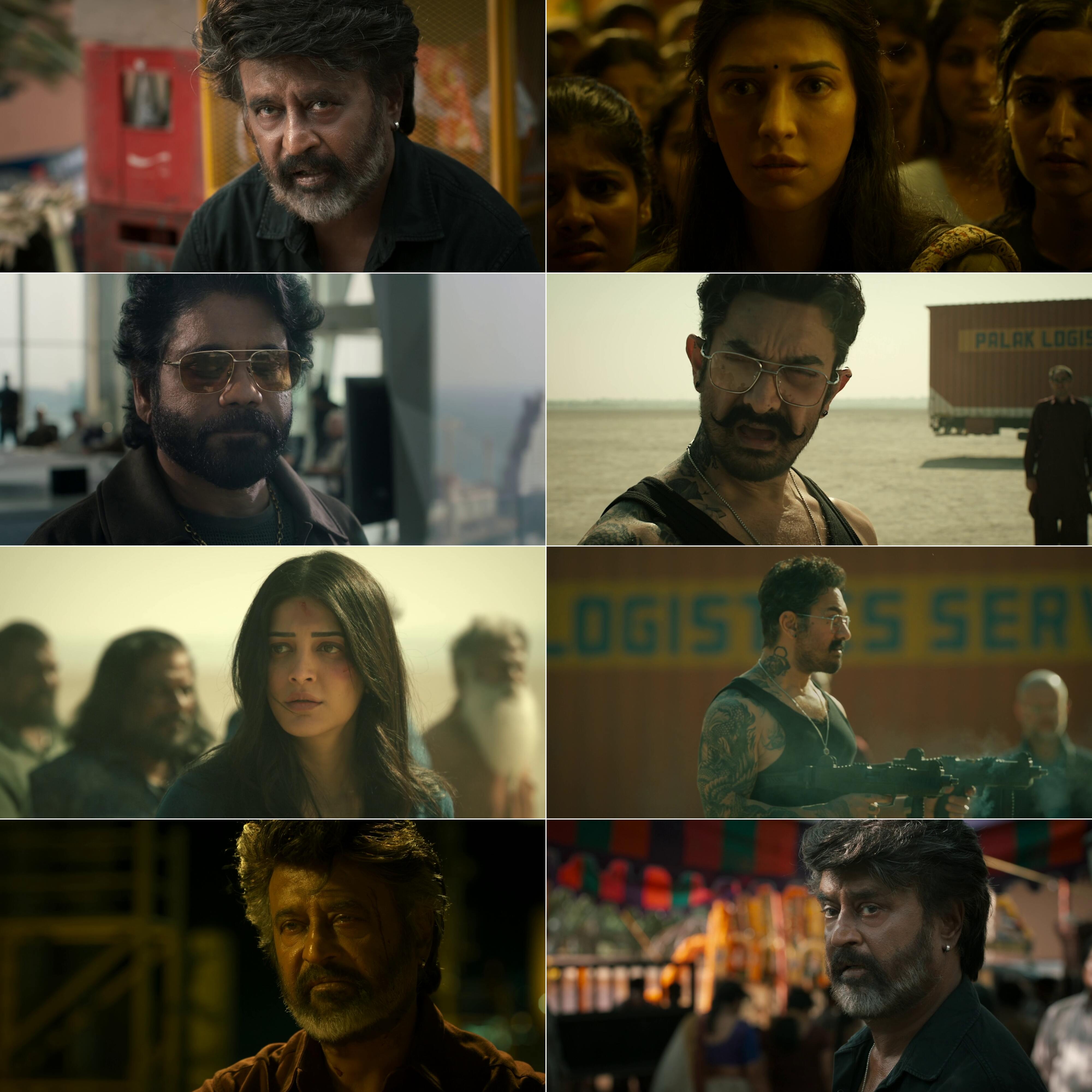 Coolie (2025) (Hindi (Clear) + Tamil) Dual Audio UnCut South Movie HD ESub screenshot