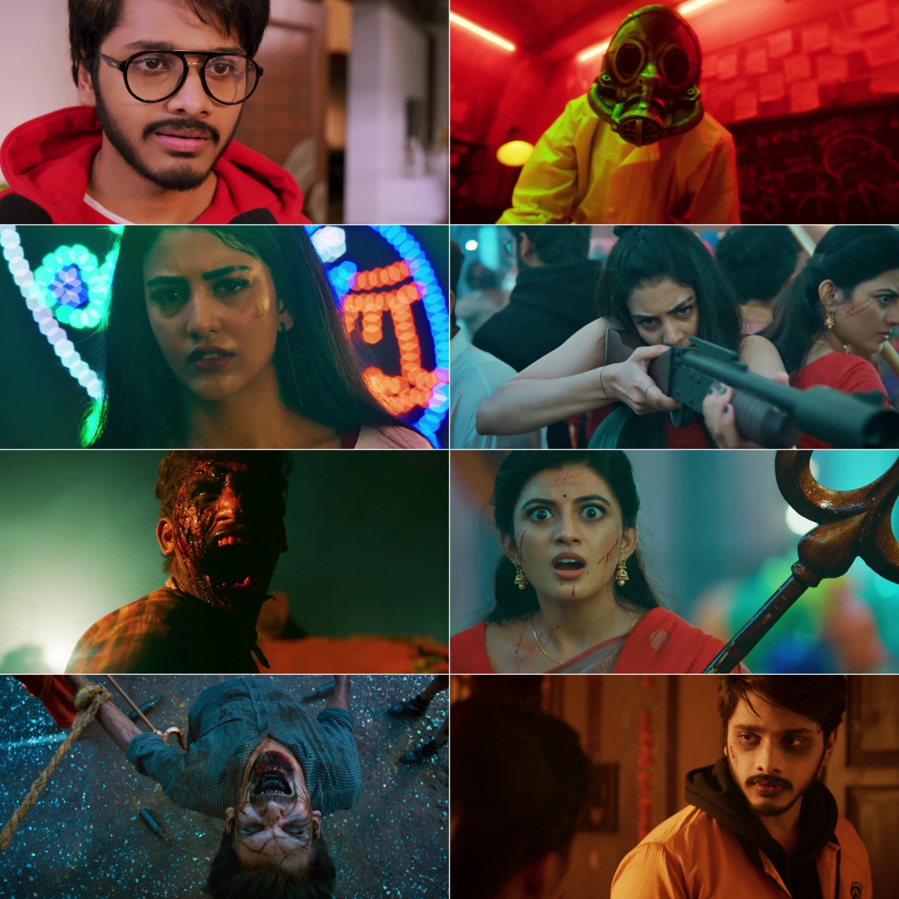 Zombie Reddy (2021) {Hindi + Telugu} Dual Audio UnCut Movie HD ESub screenshot