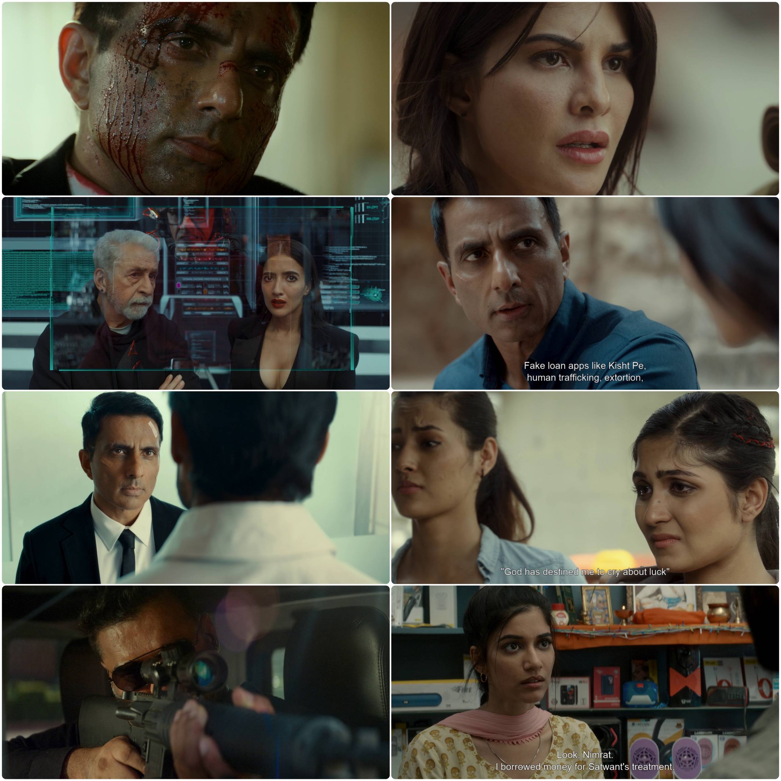 Fateh (2025) Bollywood Hindi Movie HDRip screenshot