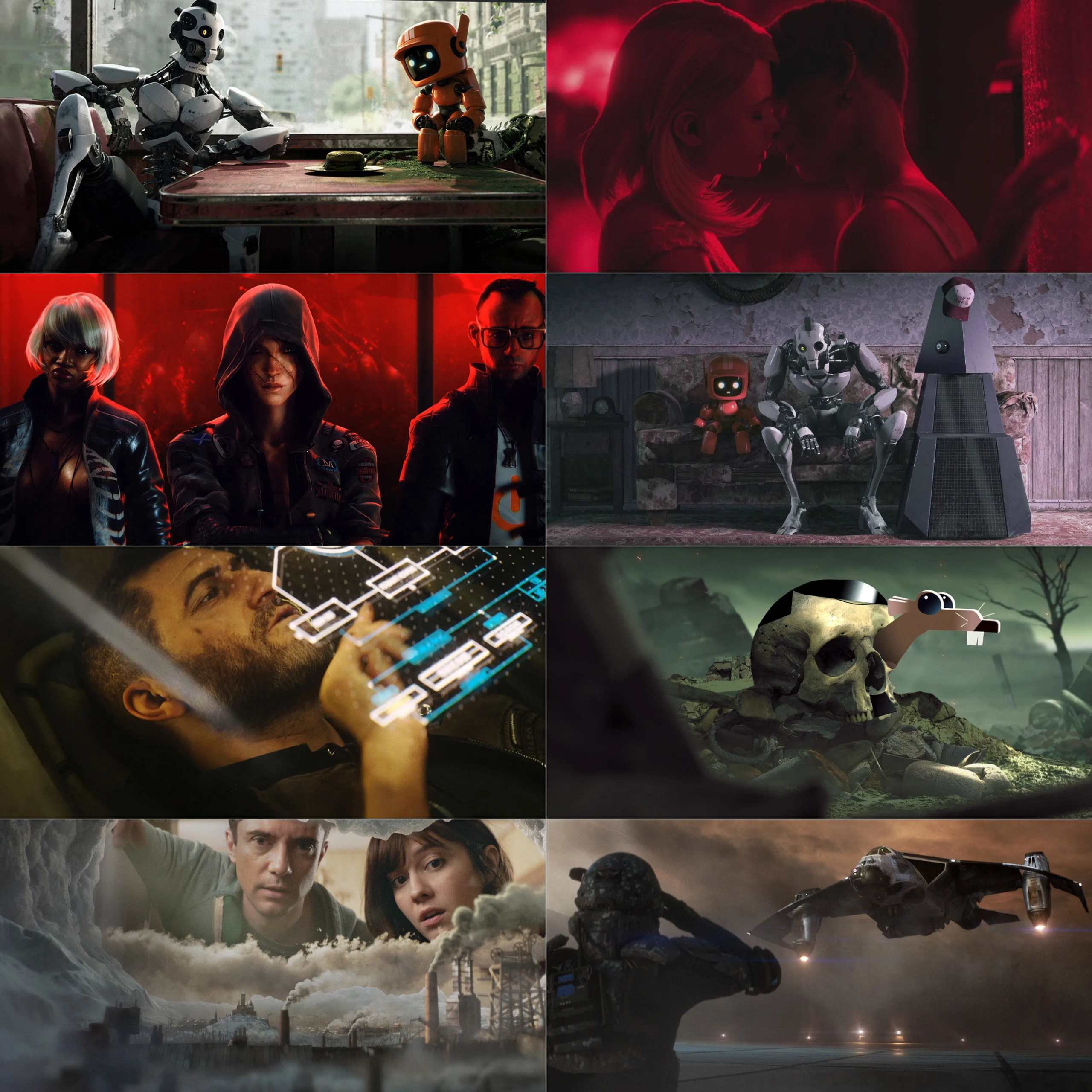 Love Death And Robots S01 (2019) (Hindi + English) Dual Audio Completed Web Series HEVC ESub screenshot