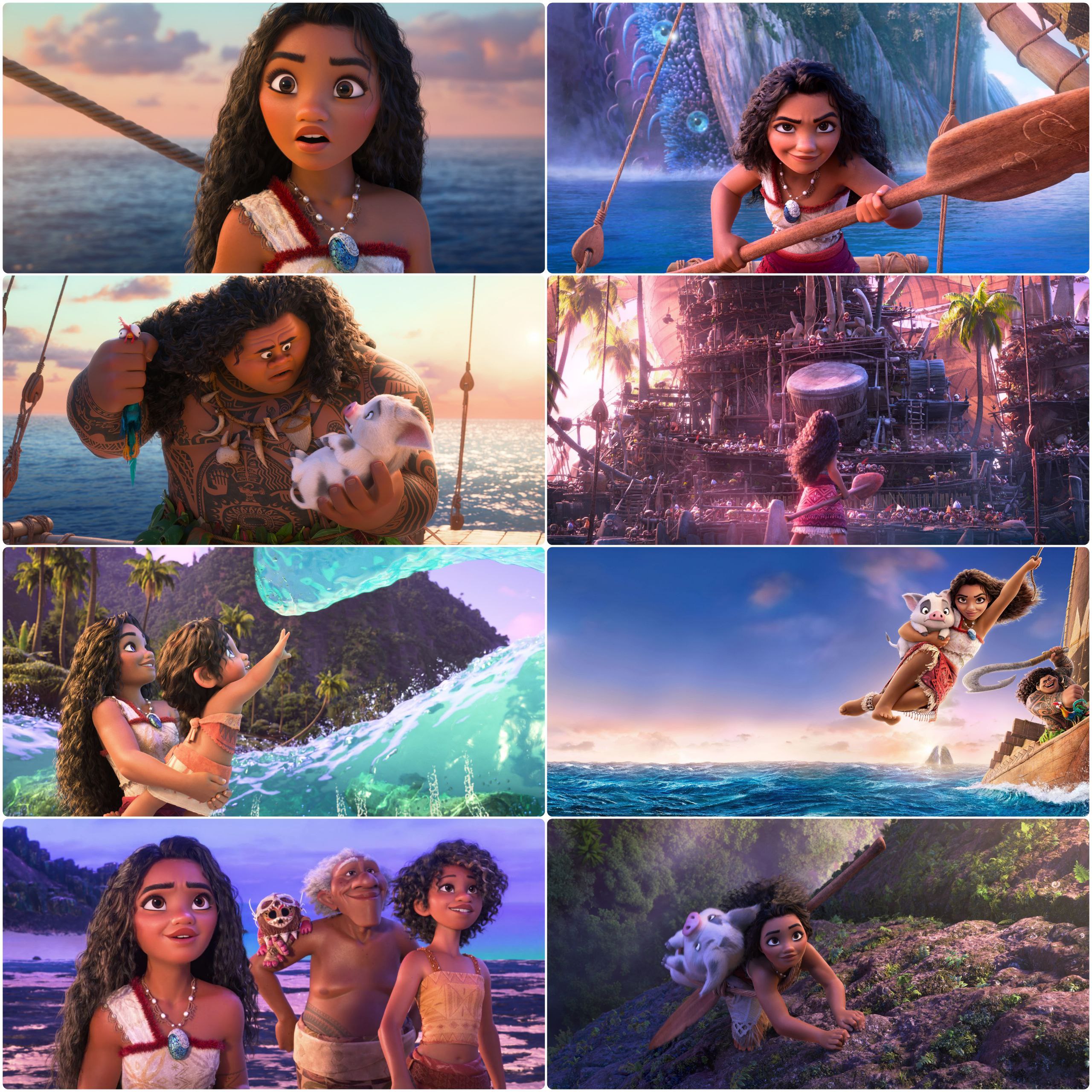 Moana (2016) (Hindi + English) Dual Audio Animated Movie BluRay HD ESub screenshot