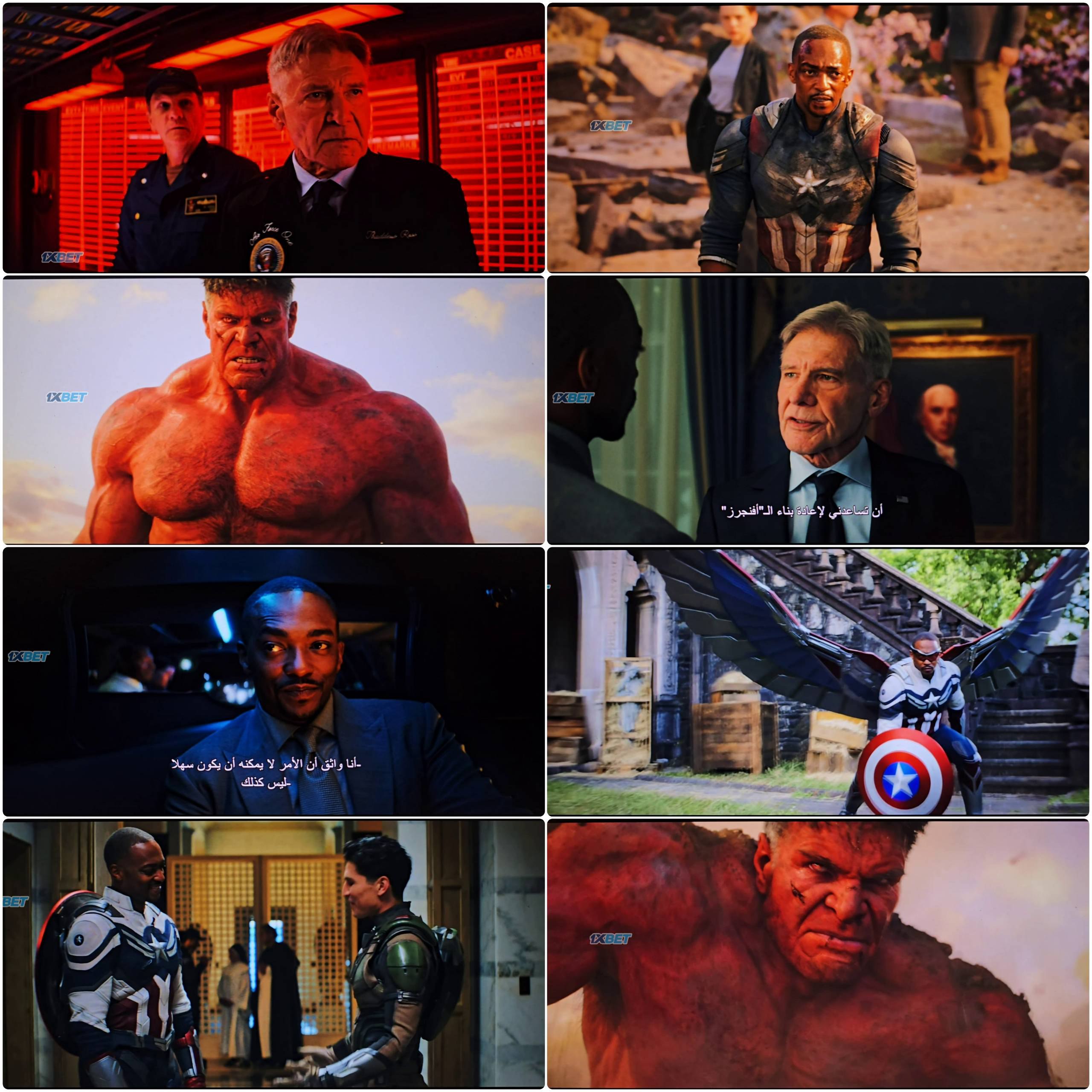 Captain America - Brave New World (2025) (Hindi + English) Dual Audio MCU Movie HQCam screenshot