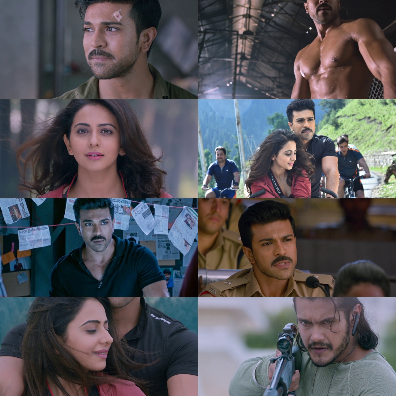 Dhruva (2016) (Hindi + Telugu) Dual Audio UnCut Movie HD ESub screenshot