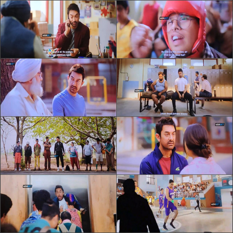 Sitaare Zameen Par (2025) Bollywood Hindi Movie PreDvD screenshot