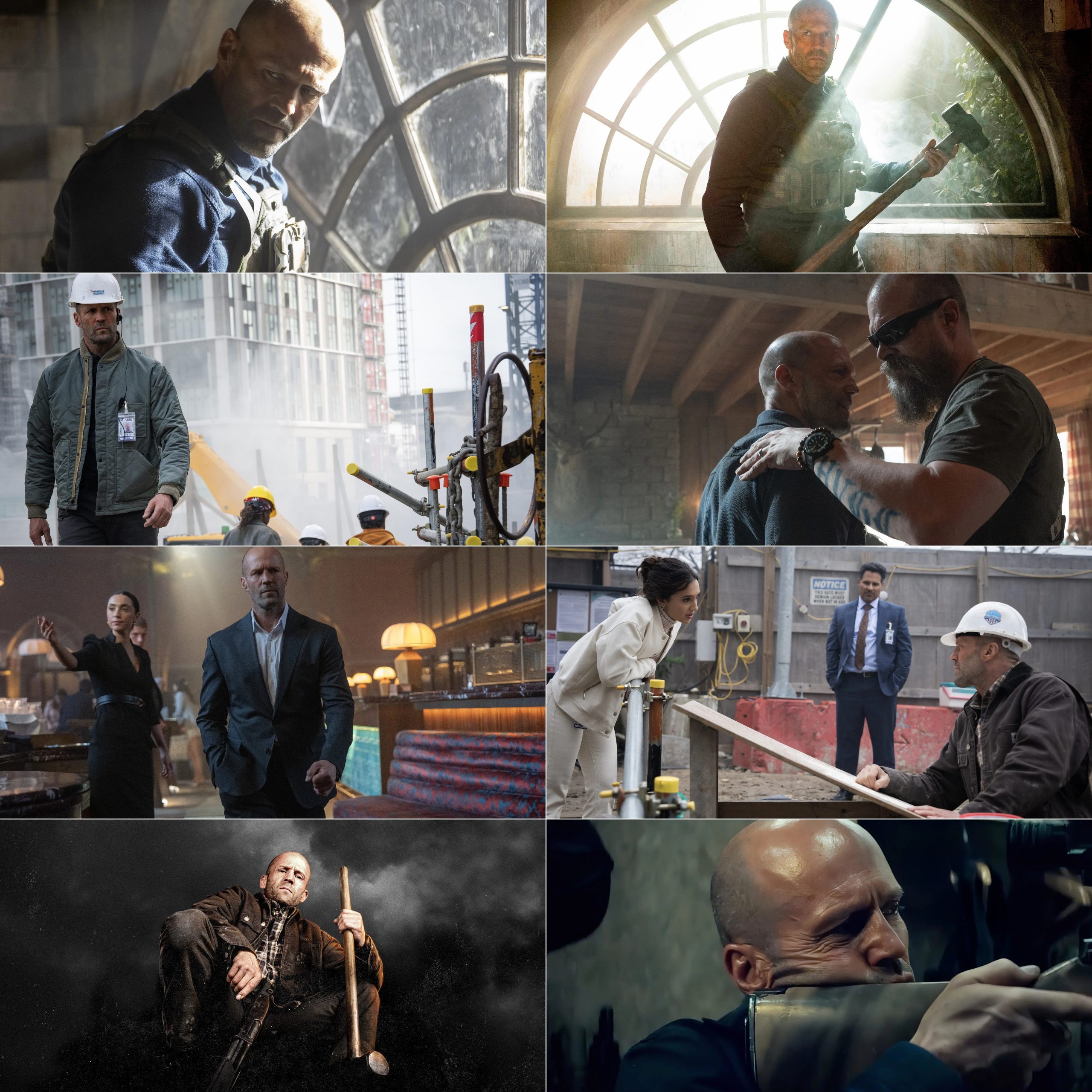 A Working Man (2025) (Hindi + English) Dual Audio Hollywood Movie HD ESub screenshot