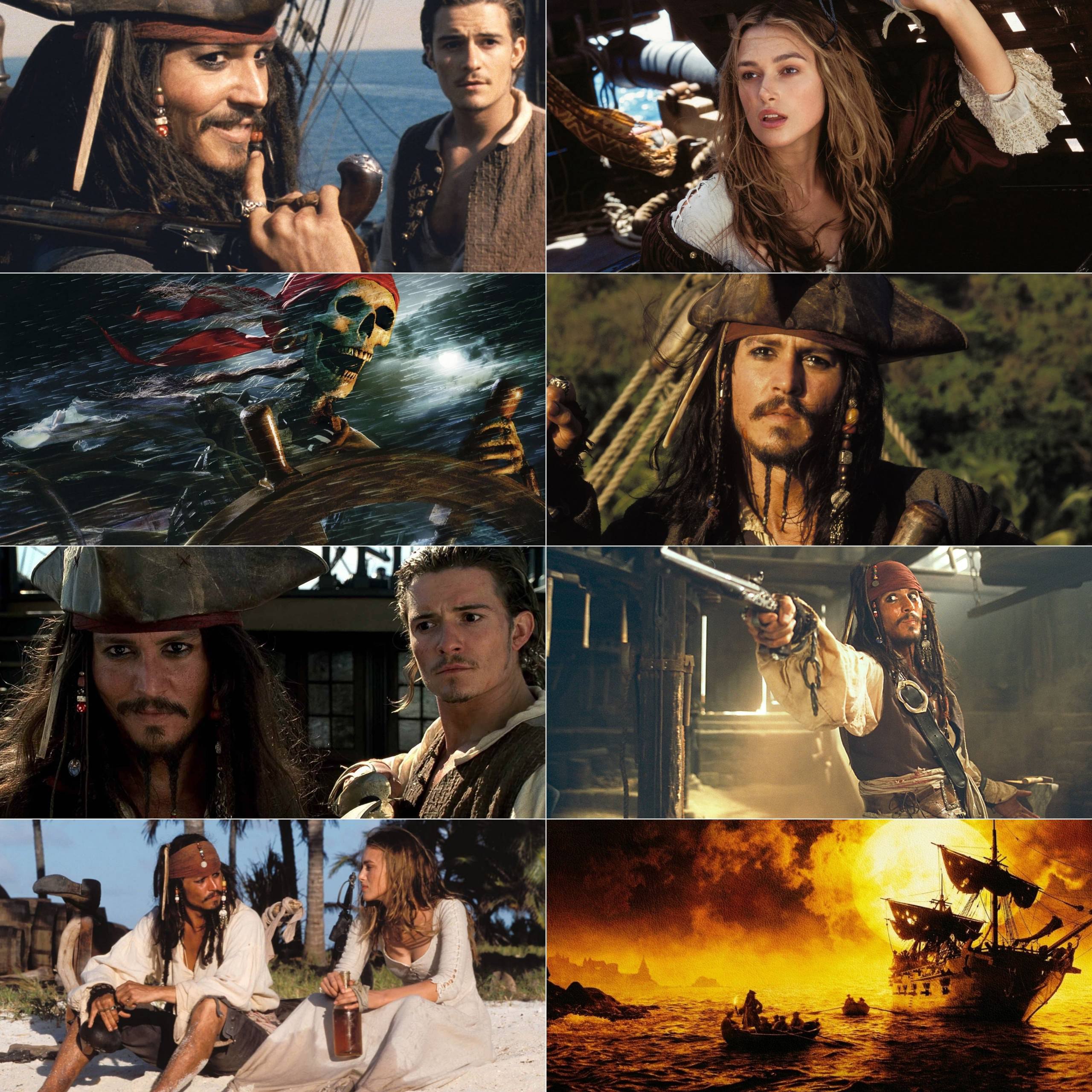 Pirates of the Caribbean - The Curse of the Black Pearl (2003) (Hindi + English) Dual Audio Movie BluRay HD ESub screenshot