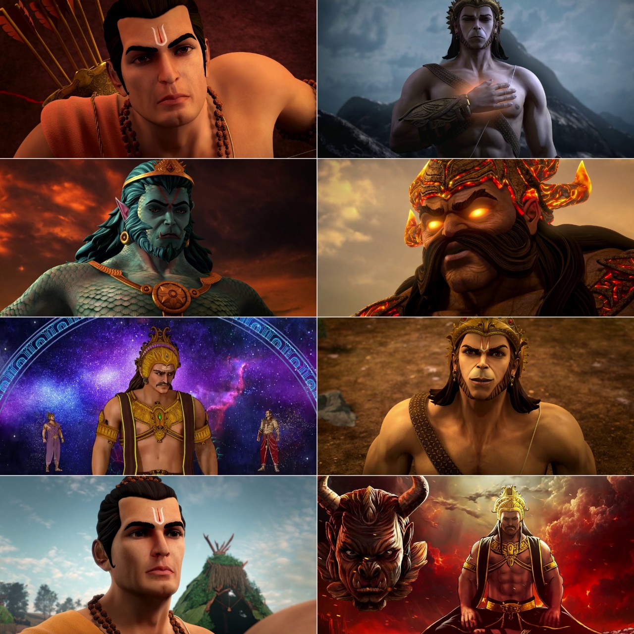 The Legend of Hanuman S04 (2024) Hindi Animation Completed Web Series HEVC ESub screenshot