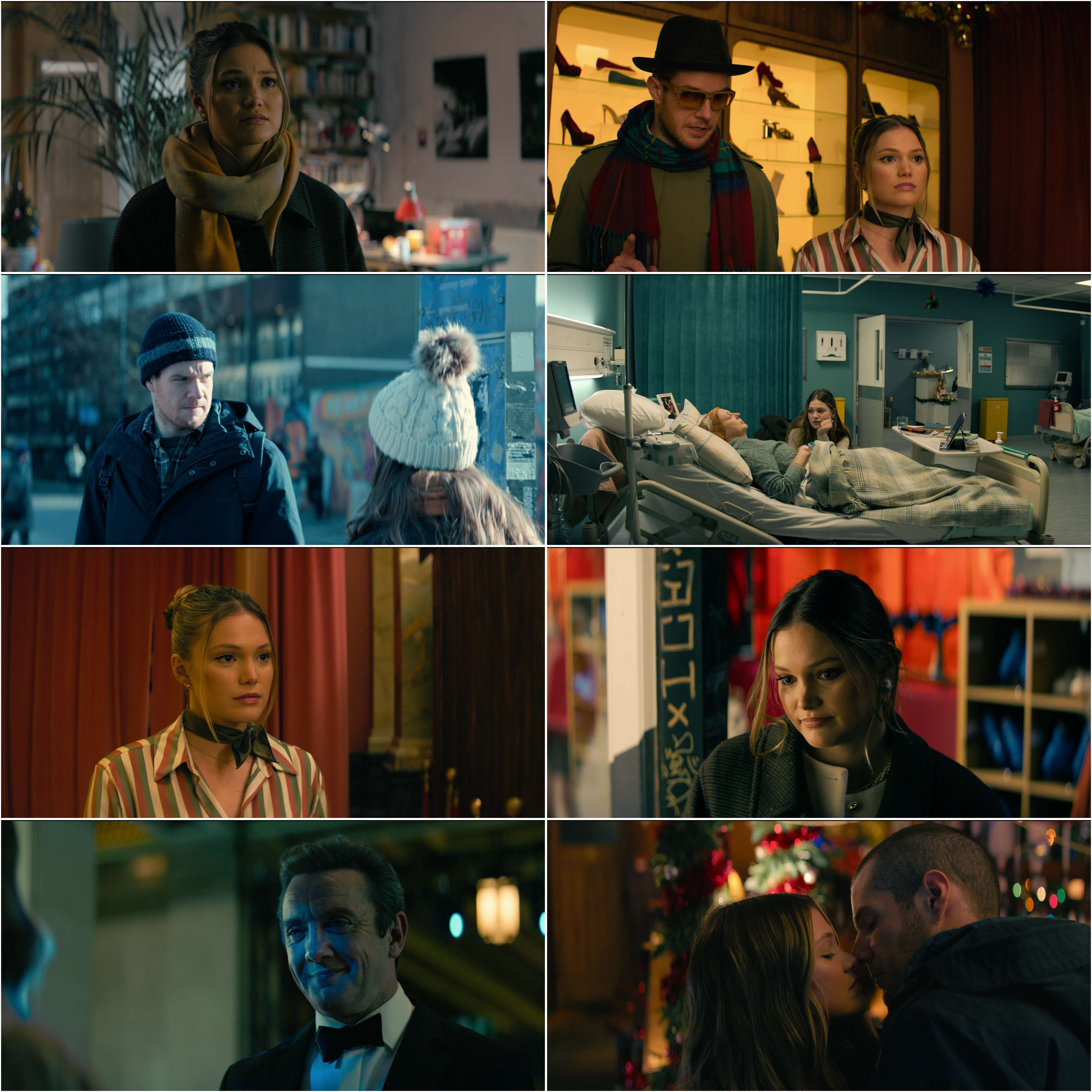 Jingle Bell Heist (2025) (Hindi + English) Dual Audio Hollywood Movie HD ESub screenshot