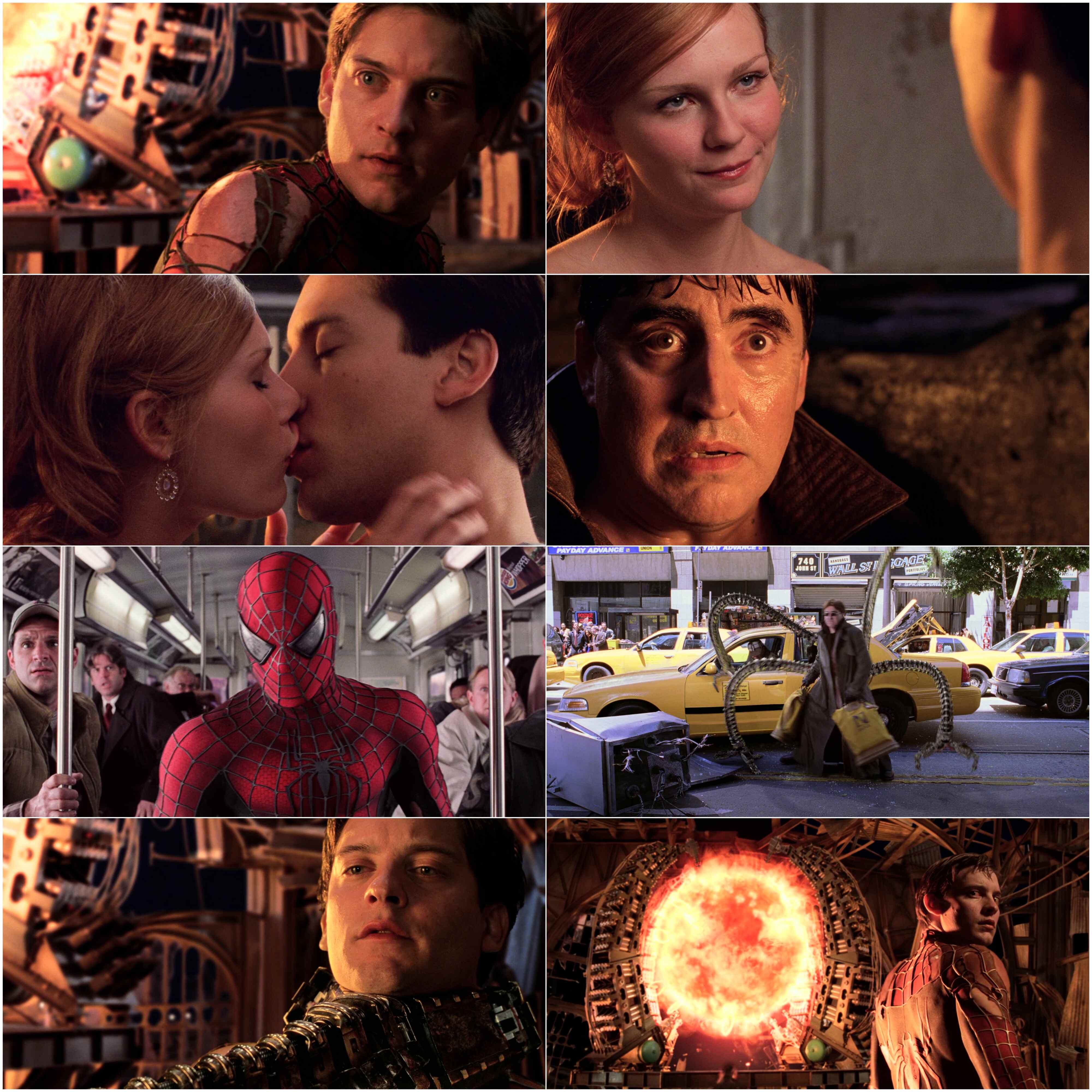 Spider Man 2 (2004) (Hindi + English) Dual Audio Hollywood Movie BluRay HD ESub screenshot