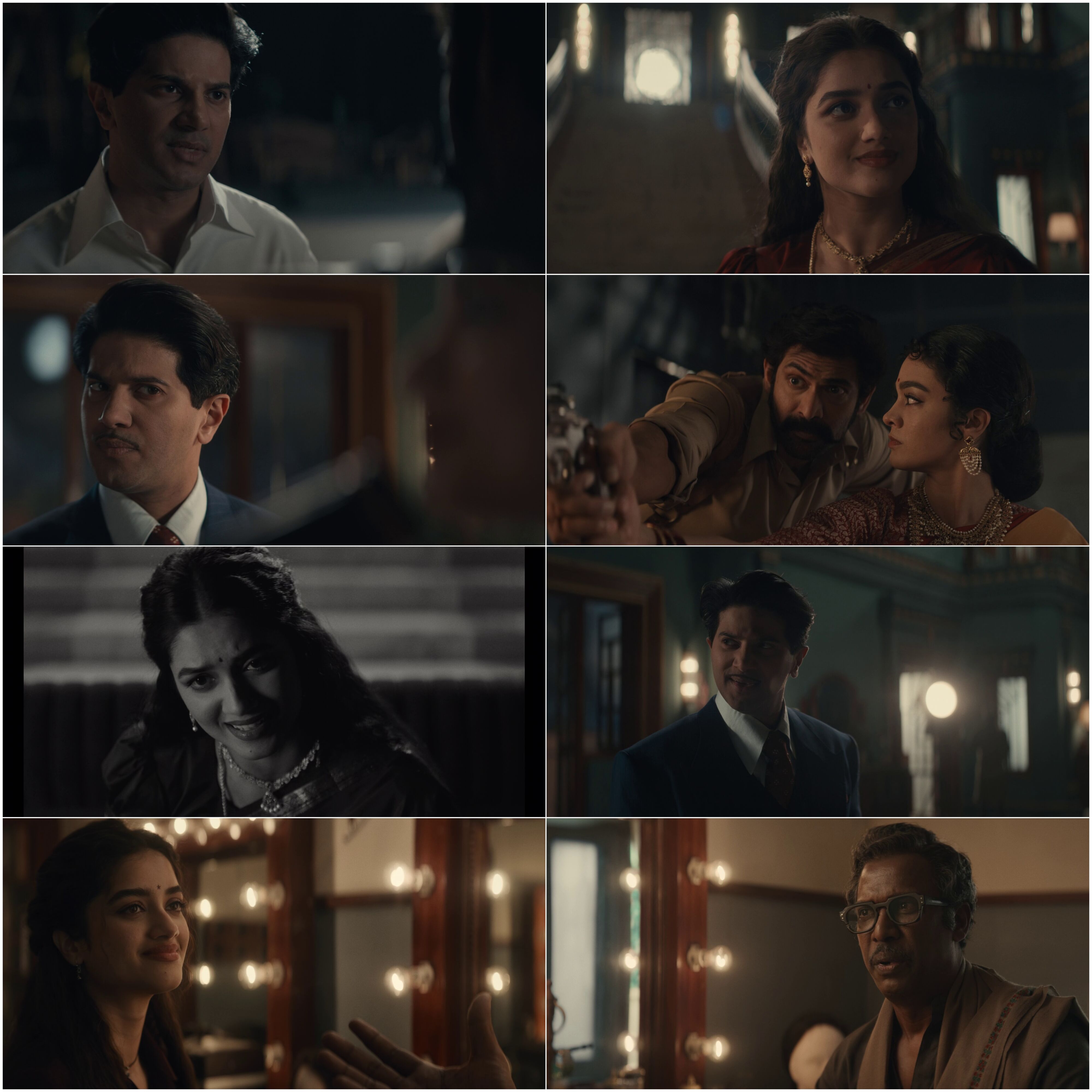 Kaantha (2025) (Hindi + Tamil) Dual Audio UnCut South Movie HD ESub screenshot