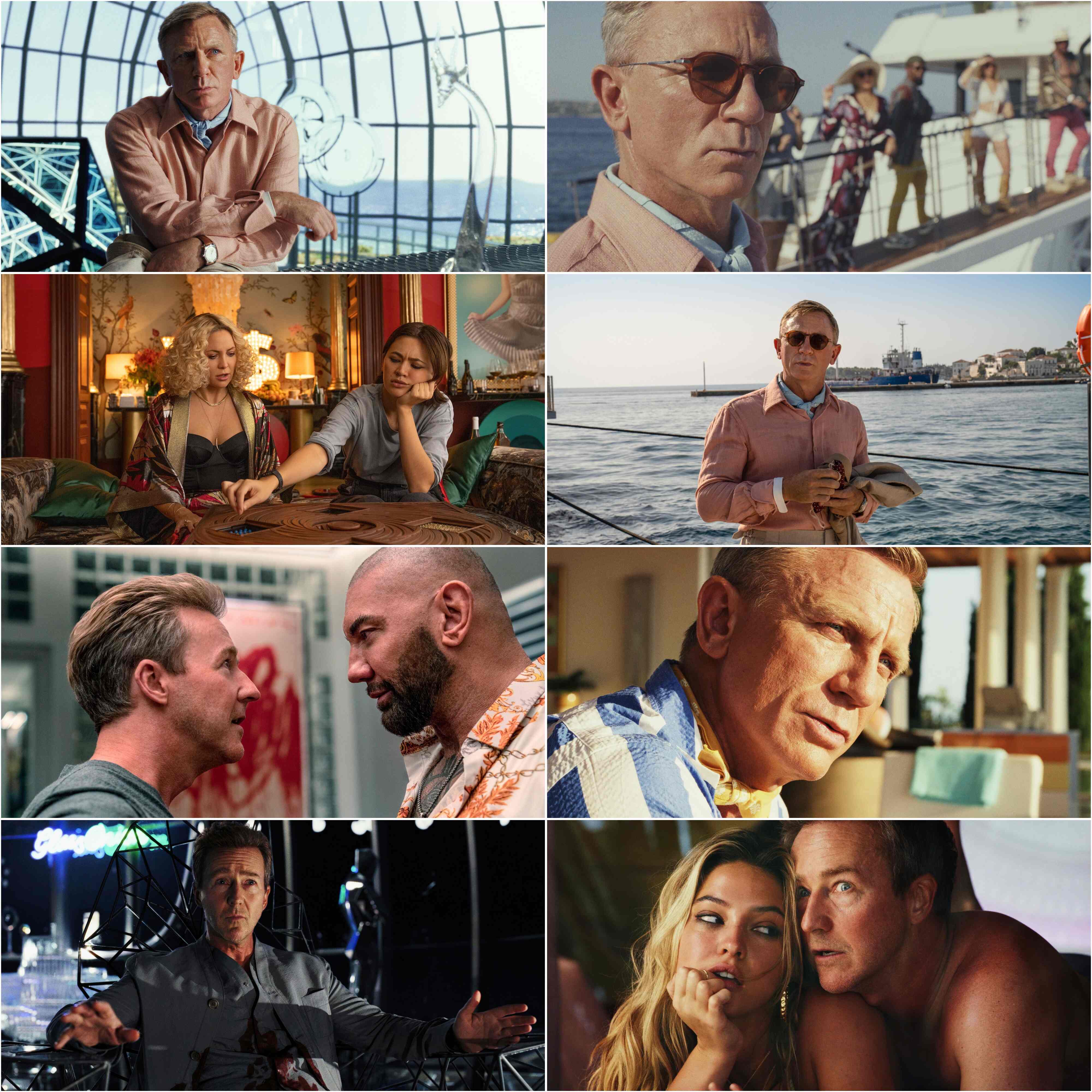 Glass Onion A Knives Out Mystery (2022) (Hindi + English) Dual Audio Hollywood Movie HD ESub screenshot