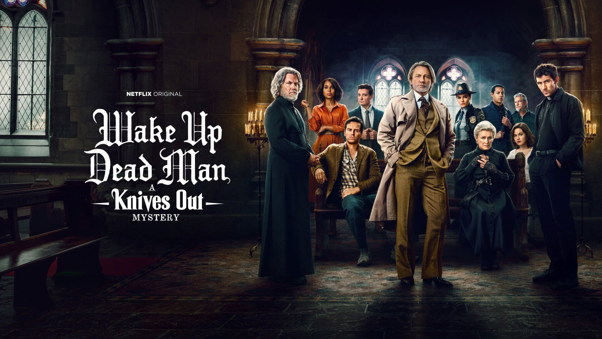 Wake Up Dead Man   A Knives Out Mystery (2025) (Hindi + English) Dual Audio Hollywood Movie HD ESub screenshot