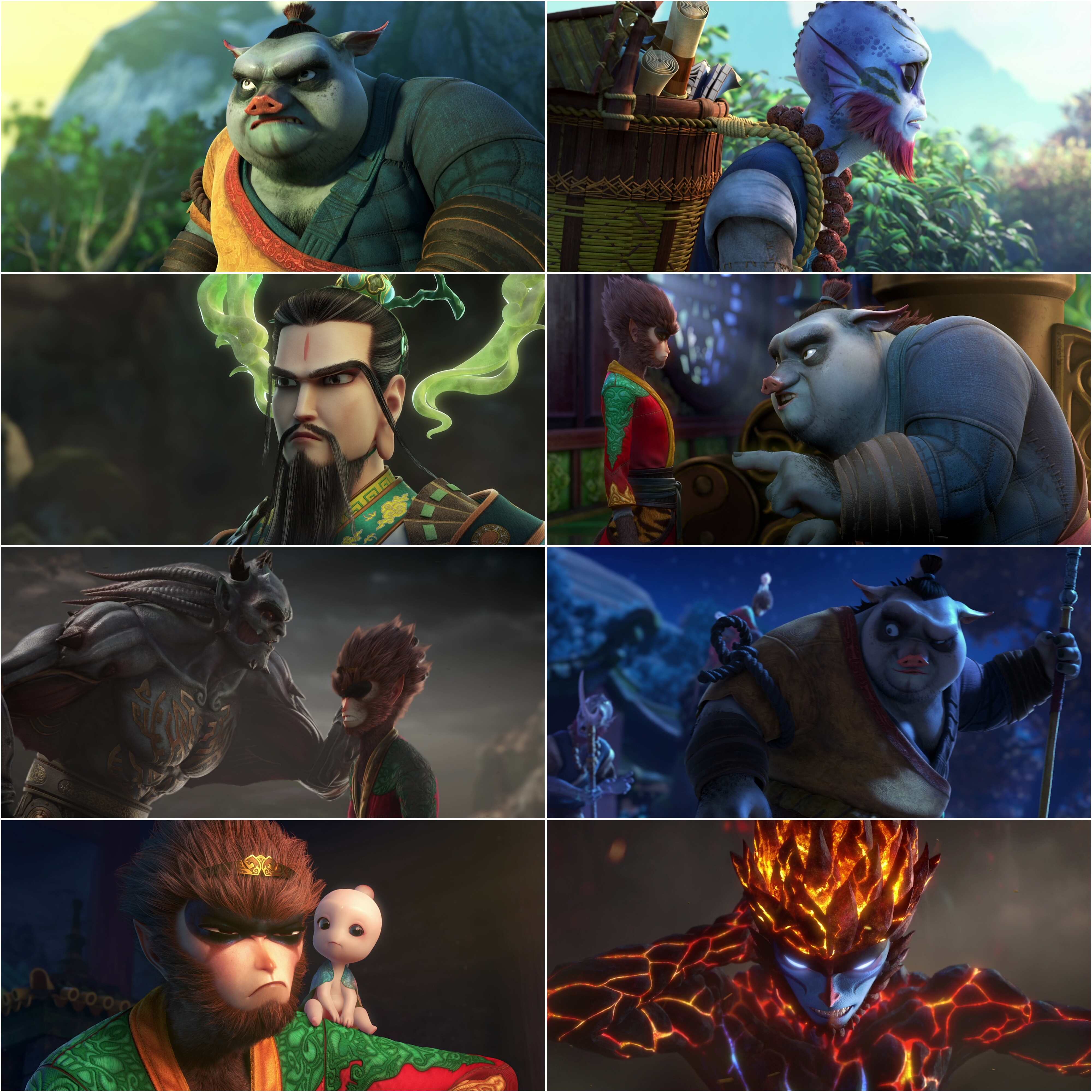 Monkey King Reborn (2021) (Hindi + English) Dual Audio Animated Movie BluRay HD ESub screenshot
